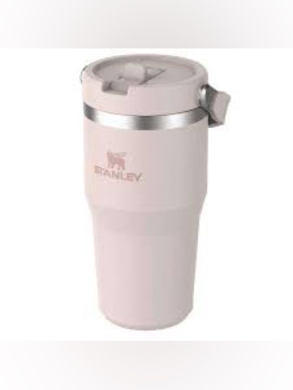 STANLEY Ice flow 20 oz Flip Straw 2.0 Tumbler - Pink Quartz